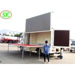outdoor  full color p10  mobile truck Led Display better viewing text & graphic and video for sale