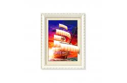 China PS / MDF Frame Nature Scenery 5D Pictures / Lenticular Poster Printing supplier