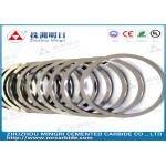YG8 / YN8 sintered tungsten carbide rings 1710N/mm² ISO14001 2008 for sale