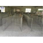 Galvanized Steel Welded Mesh Gabions , Wire Mesh Gabion Basket for sale