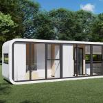 Fire Retardant Prefabricated Mobile Home Customised With Composite Wood Floor for sale