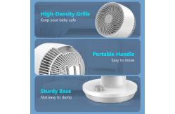 China Portable Desktop Air Circulating Fan 8.5x12 Inch With 3 Speeds supplier