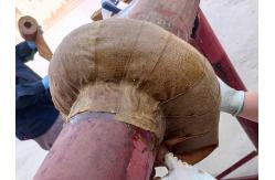 China Yellow Profiling Petrolatum Mastic Coating Pipeline ISO Certificated supplier
