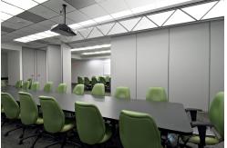 China Unique Soundproof Movable Partition Walls for Office / Sliding Wall Panels supplier