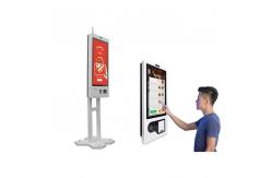 China 32 Inch Self Checkout Machines Kiosk Automatic Touch Screen Self Ordering Machine supplier