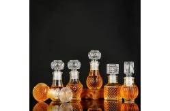 China Wine Crystal Glass Bottles ISO9001 1.76oz To 8.8oz supplier