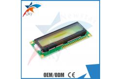 China 16X2 Character Display LCD 1602 Module HD44780 Controller With Yellow Green Backlight supplier