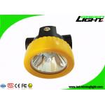 Portable Cordless Mining Cap Light , 4000lux Miners Helmet Light All In One Structure for sale