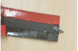 China Customized Length Black  5#  Close End 2 Way Zipper With Acrylic Glue supplier