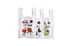 China PLA Cornstarch Made 100% Biodegradable Compostable Plastic Bags Logo Design supplier