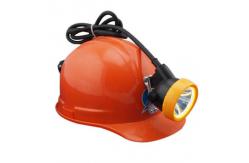 China 12000 Lux IP65 LED Rechargeable Headlight For Miner , LED Mining Cap Lamp supplier