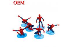 China Customized Spider Man Birthday Cake Topper Plastic Toy supplier