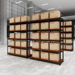 Heavy Duty Free Standing Steel Shelf Rack 5 - Tier Storage Multipurpose Display