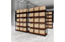 China Heavy Duty Free Standing Steel Shelf Rack 5 - Tier Storage Multipurpose Display supplier