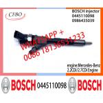 BOSCH Common Rail Injector 0445110097 0986435065 0445110098 0986435039 A6120700587 for Mercedes-Benz 2.2CDi/2.7CDi for sale
