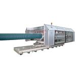 PE/PP Dual Single Layer Corrugated Pipe Equipment And Forming Machine for sale