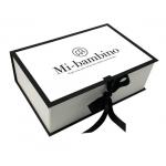 BSCI FSC Garment Gift Boxes Custom Cardboard Packaging Foldable CDR PDF for sale