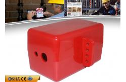 China ZC-D31 Polystyrene Electrical Plug Lockout , 110V / 220V / 550V Plug Lock supplier