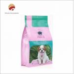 Custom Hot Press Sealing Moisture Proof Pet Food Storage Pouch for sale
