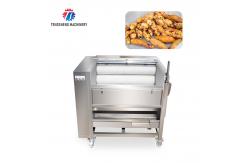 China Large Medium And Small Brush potato Cleaning Machine Stainless Steel supplier