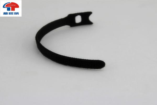 Extra Long Releasable Cable Tie Wraps , Hook And Loop Cable Ties