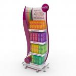 Retail Shop Display Stands For Shampoo Shower Gel for sale