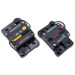 30V 48VDC Waterproof Panel Mounted Automatic Circuit Breaker with Manual Reset Button for Car RV Electric Devices for sale