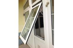 China Double Glazing UPVC PVC Awning Window Impact Glass Windows Customized supplier