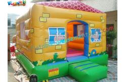 China Peppa Pig Commercial Bouncy Castles , Popular Mini Inflatable House For Childrens supplier