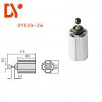 Hydraulic Damper For Hot Sell OD 28mm Aluminum Lean Pipe Tube for sale