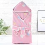 Soft Organic Cotton Hooded Baby Towel , Baby Bath Cover Towel Super Absorbent for sale