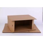Recyclable Carton Corrugated Shipping Box Custom Logo Printed