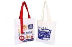 China Custom Logo Womens Crossbody Fashion Canvas Printed Tote Bag With Inside Pockets supplier