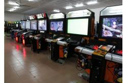 China Amusement park coin operated 55LCD simulator gun shooting Rambo arcade machine supplier