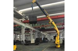 China Hydraulic 6M Folding Boom 2T Offshore Marine Cranes supplier