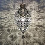 Moroccan Hanging Lamp Arabian Lighting Flame Lustre Oriental Arabic Home Pendant Light(WH-DC-65) for sale