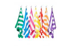 China Reversible Printed Medium Beach Towel For Swimming Sunbathing supplier