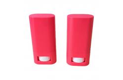 China Customized 15G & 20G Empty Plastic Deodorant Stick With Roller Bottom Filling supplier