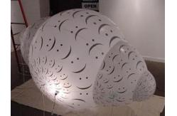 China Special helicoid inflatable helium balloon with lighting supplier