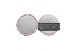 China Waterproof Reusable Makeup Cotton Pads / Round Reusable Organic Make Up Remover supplier