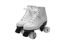 China White Roller Skate Blades Unisex Outdoor Roller Skate With Lighting Wheel For Adults Kids supplier