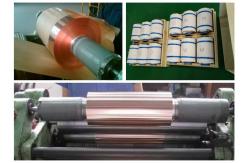 China Camera Electric Radiator Rolled Copper Foil 18um / 0.5 OZ Thickness supplier