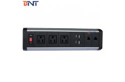 China Customizable Movable Desktop Power Outlet For Office / Home / School supplier