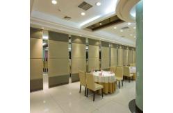China Banquet Hall  Movable Folding Sliding Door Partitions Sound Proof Partition Wall supplier