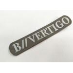 Customized logo patches 3D soft plastic PVC embossed silicone rubber patch
