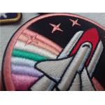 Fashion Pattern Embroidered Patches With Heating Melt On Back Of Laser for sale