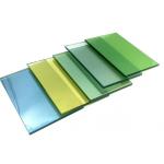 Decorative Reflective Tempered Glass 2-19mm Float Glass With Transmittance