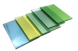 China Decorative Reflective Tempered Glass 2-19mm Float Glass With Transmittance supplier