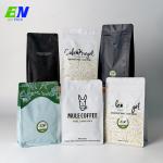 Kraft Paper Eco Coffee Bag Matte Finishing 10 Color Printing for sale