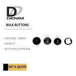 Custom Snap Buttons 4 Parts Metal With Logo Black Ancient Silver for sale